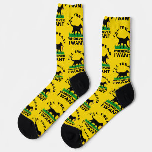 Ich werde gehen, wo immer ich Gewollt habe Socken