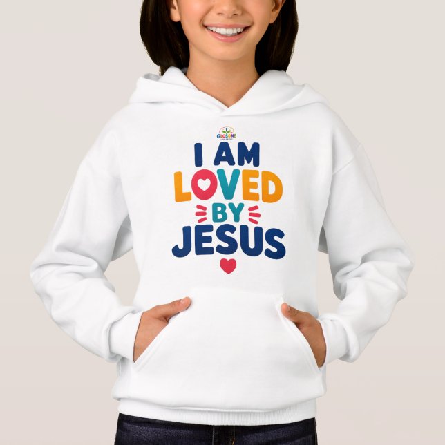 ICH WERDE GELIEBT HOODIE (Vorderseite)