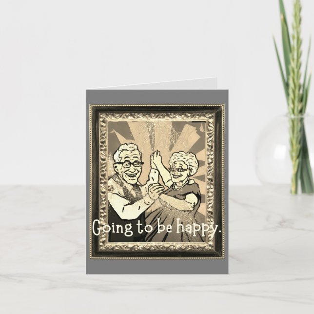 Ich werde glücklich sein. (Vorderseite)