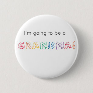 Ich werde GRANDMA! Button