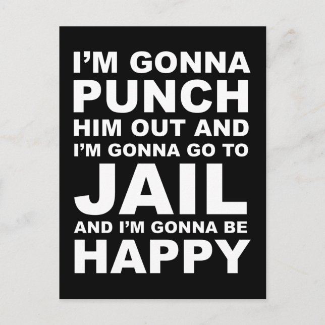 Ich werde ihm ein tolles Pelosi-Zitat abgeben Postkarte (Vorderseite)