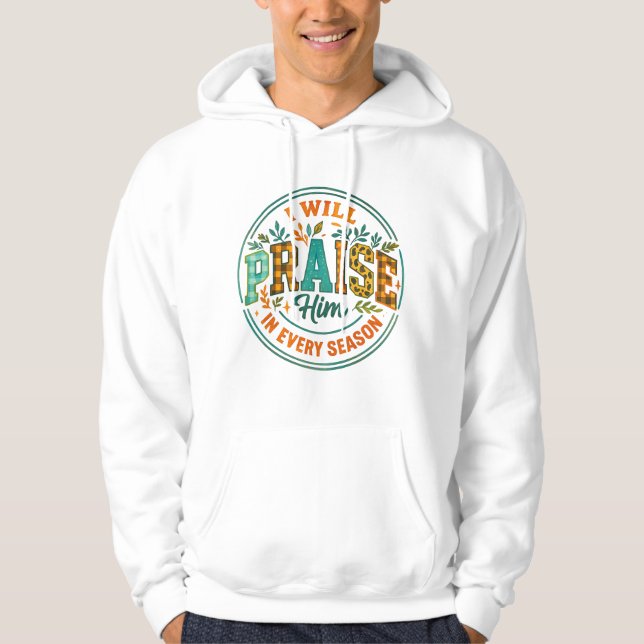 Ich werde ihn loben... hoodie (Vorderseite)