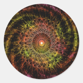 Ich werde Ihnen folgen Runder Aufkleber