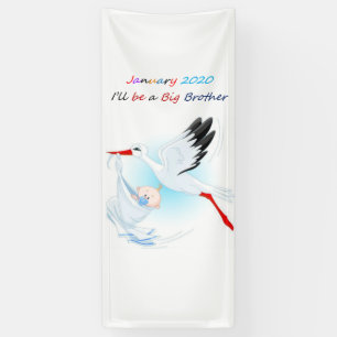 Ich werde im Januar ein großer Bruder sein, Banner