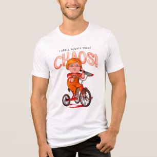 Ich werde immer Chaos stiften! Tri-Blend Shirt