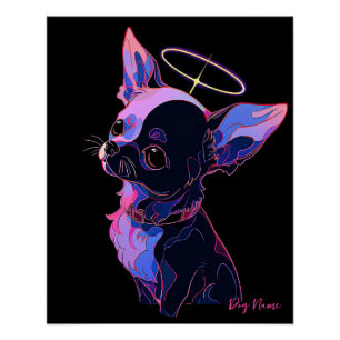 Ich werde immer Chihuahua Dog 003 Liebe Poster
