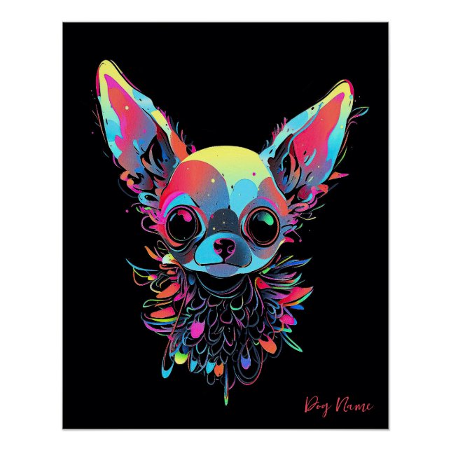 Ich werde immer Chihuahua Dog 005 Liebe Poster (Vorderseite)