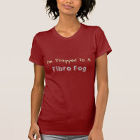 Ich werde in A, Faser Nebel-T-Shirt eingeschlossen