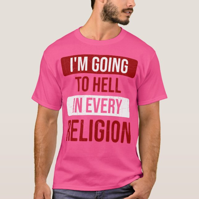 Ich werde in jeder Religion heilen T-Shirt (Vorderseite)