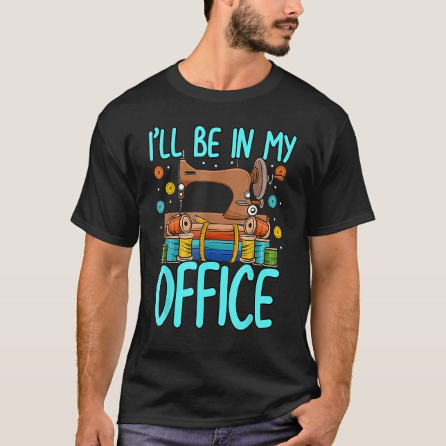 Ich werde in meinem Büro Frauen Kreuzfahrer Grafik T-Shirt (Vorderseite)