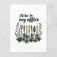 Ich werde in meinem Gartenbauernhaus sein