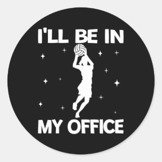 Ich werde in meinem Team Ball Sport Netball sein Runder Aufkleber