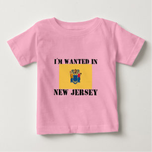 Ich werde in New-Jersey gewollt Baby T-shirt