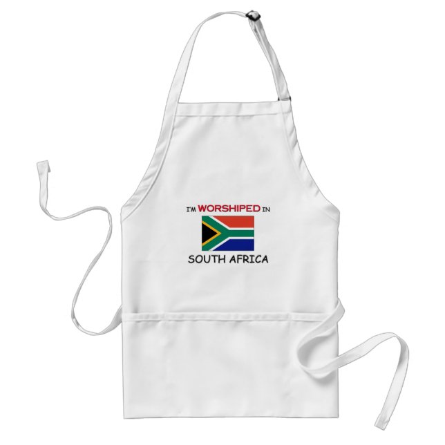 Ich werde in SÜDAFRIKA angebetet Schürze (Vorne)