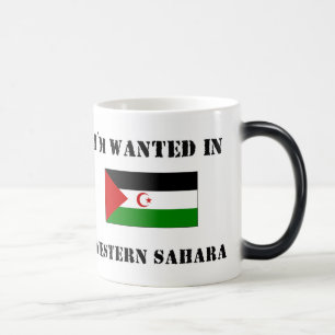 Ich werde in Western Sahara gewollt Verwandlungstasse