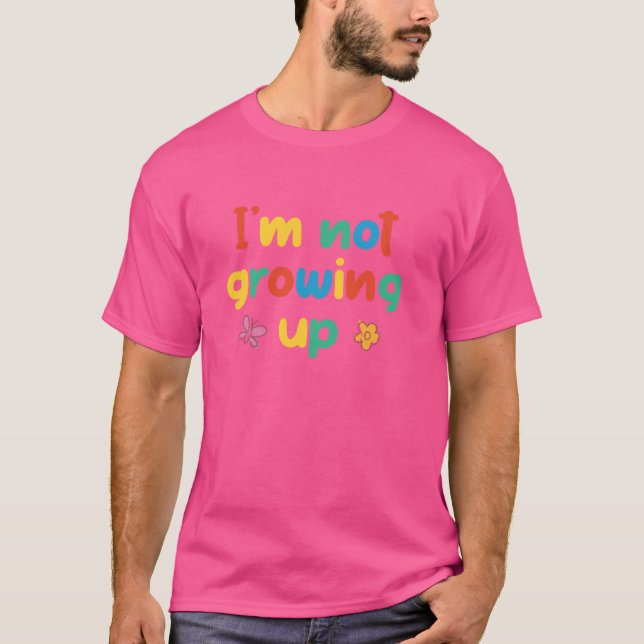 Ich werde keine Kernkernästhetik T-Shirt (Vorderseite)