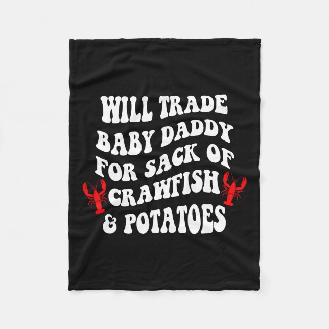 Ich werde meinen Vater Mardi Gras Louisiana Carniv Fleecedecke (Vorderseite)