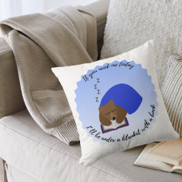 Ich werde mit einem Buch unter einer Decke sein Kissen