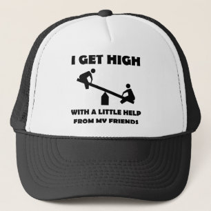 Ich werde mit wenig Hilfe von meiner Freundschafts Truckerkappe