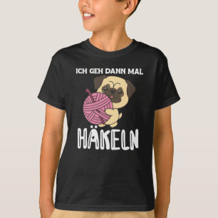 Ich werde mit Wolle Niedlichen Mops kreuzen T-Shirt
