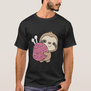 Ich werde mit Wolle Strick machen T-Shirt