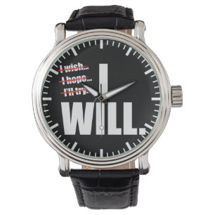 ICH WERDE - MOTIVIEREND ARMBANDUHR