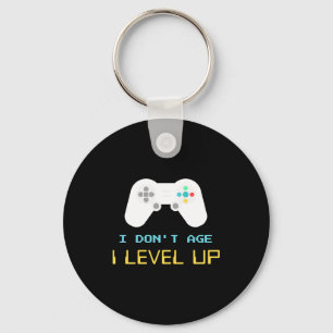 Ich werde nicht älter, ich level up Kindergeburtst Schlüsselanhänger