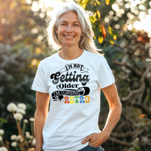 Ich werde nicht älter, ich wende mich zurück Tri-Blend shirt