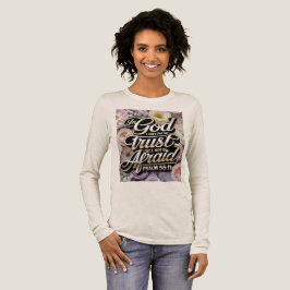 Ich werde nicht ängstlich sein Damen Tri-Blend Shirt