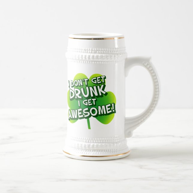 Ich werde nicht Betrunken, ich werde Phantastisch Bierglas (Rechts)