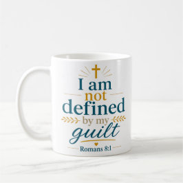 Ich werde nicht durch meine Schuld definiert Bibel Kaffeetasse