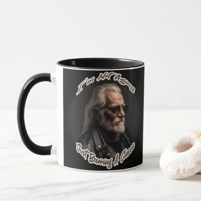 Ich werde nicht einfach nur ein Klassiker Tasse (Mit Donut)