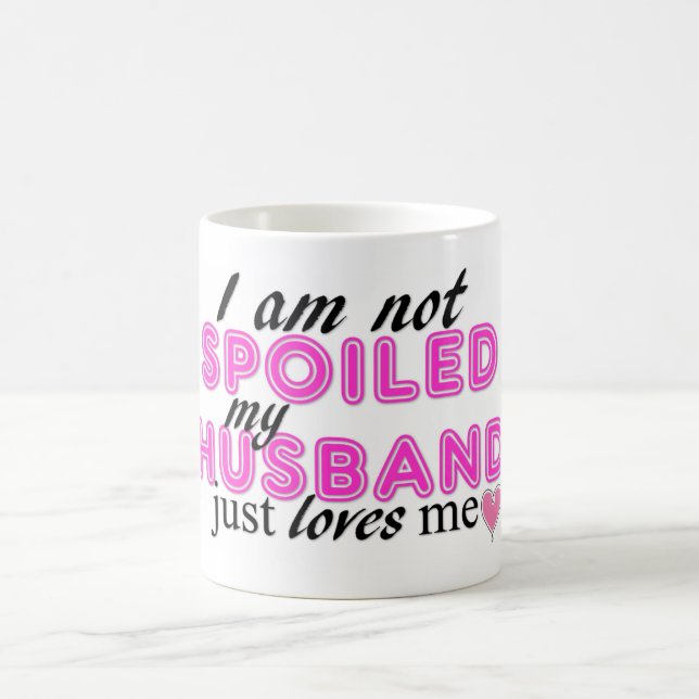 Ich werde nicht, meine Ehemann-gerade Lieben ich Kaffeetasse (Mittel)