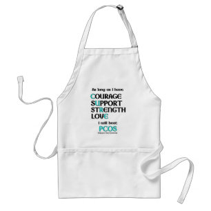 Ich werde PCOS besiegen Schürze
