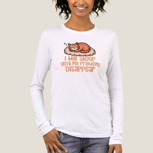 Ich werde schlafen, bis meine Probleme verschwinde Tri-Blend Shirt