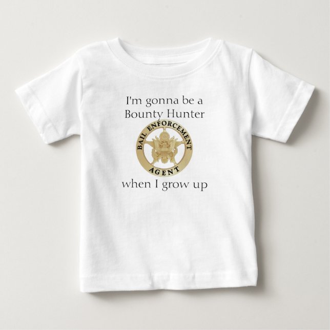 Ich werde sein… baby t-shirt (Vorderseite)