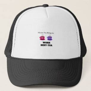 Ich werde Sie verpassen, mein Untersetzer zum best Truckerkappe