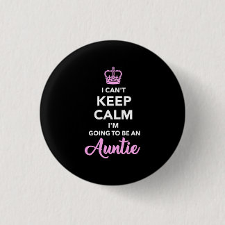 Ich werde Tante werden Button