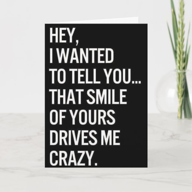 ICH WERDE UNS AM JAHRESTAG LIEBEN MACHEN KARTE (Vorderseite)