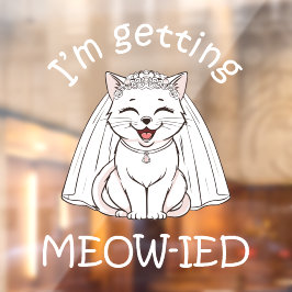 Ich werde untergraben! fensteraufkleber