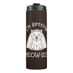 Ich werde untergraben! thermosbecher