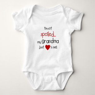 Ich werde verdorben nicht… Meine Großmutter-ger Baby Strampler