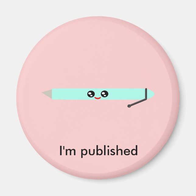 Ich werde veröffentlicht magnet (Vorne)