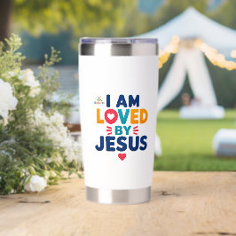 ICH WERDE VON JESUS GELIEBT THERMOBECHER