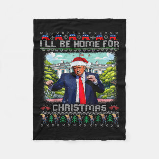 Ich werde Weihnachten Weihnachten Weihnachten Weih Fleecedecke