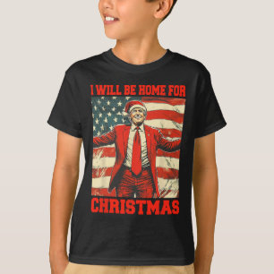 Ich werde Weihnachten Xmas Santa Pyjama lustig zu T-Shirt