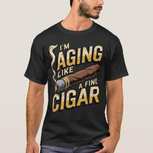 ICH Werde Wie Ein Feiner Zigarre Lustige Väter T-Shirt