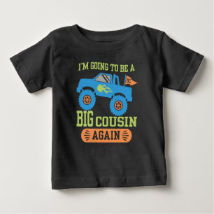 Ich werde wieder ein großer Cousin sein, Monster-L Baby T-shirt