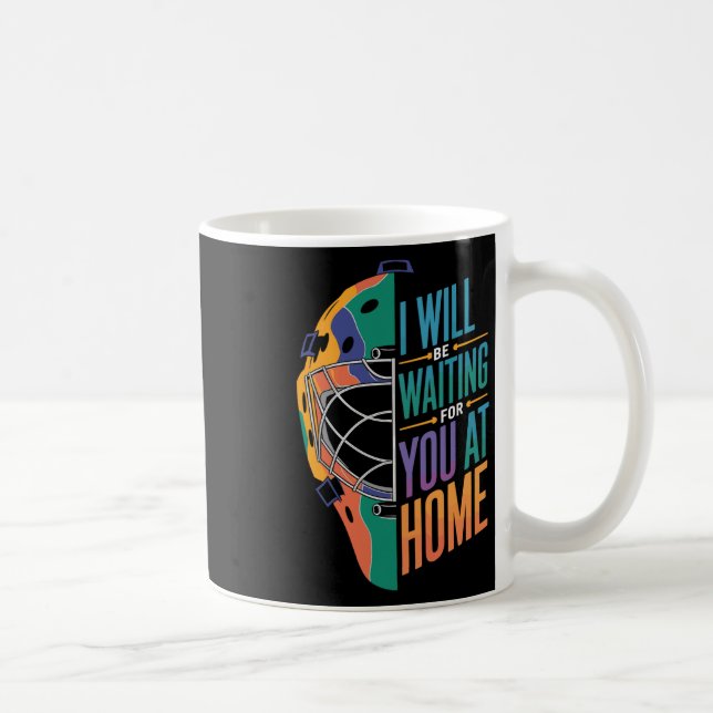 Ich werde zu Hause auf dich warten Softll Catcher  Kaffeetasse (Rechts)