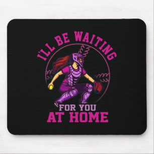 Ich werde zu Hause auf dich warten Softll Catcher  Mousepad